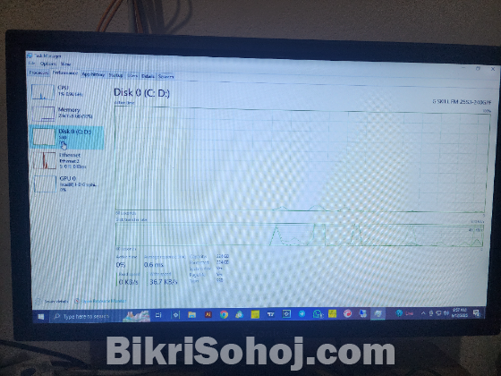 8+8 GB , 240 I3 4gen PC + Monitor Sell+ table+ Chair